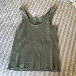 brandy sage green tank